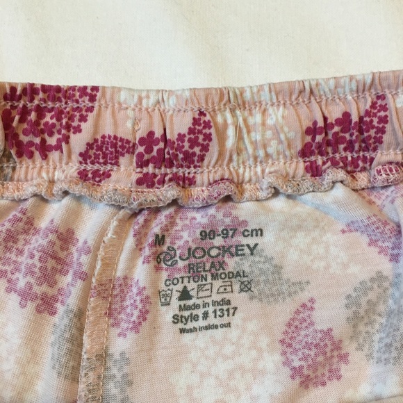 Jockey Floral Pajama Shorts, M - Picture 5 of 5